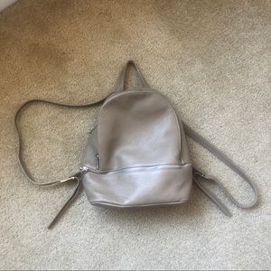 Leather Mini Backpack